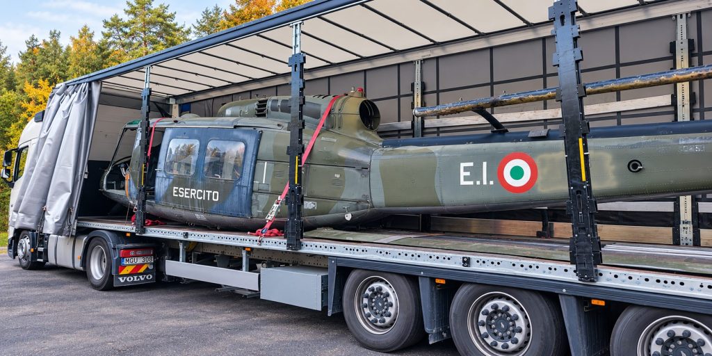 Erabalta truck with cargo
